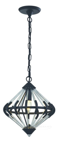 Підвісний світильник Wunderlicht Modern Style, хром/чорний (NH9222-31RB)