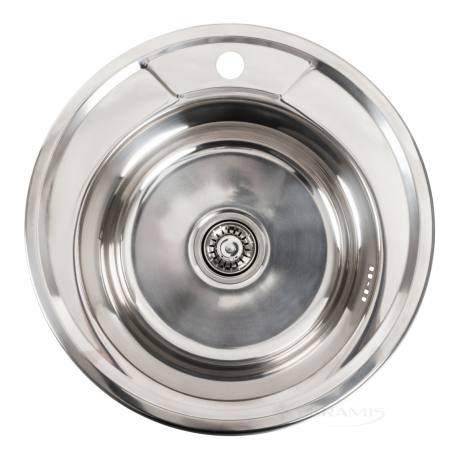 Кухонна мийка Platinum 49x49x18 полірування (SP000000261)