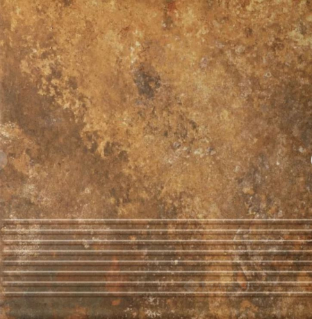 Ступень Paradyz Arteon 30x30 ochra, mat