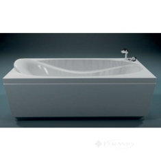 ванна акриловая WGT Rialto Arona 180,5x90,5 + слив-перелив, каркас