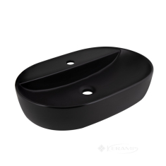 умывальник Qtap Scorpio 60х40х12 matt black (QT142203MBMBN)