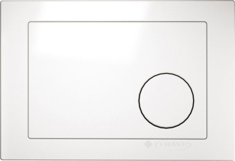 Кнопка Link кругла, біла (K97-115)