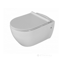 унітаз-біде Cerastyle City підвісний, без обідка, сидіння дюропластів Bella Soft-Close (АР0002765)