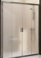 душевые двери Ravak Blix BLDP4-150 satin стекло Transparent (0YVP0100Z1)