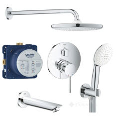 душевая система Grohe Essence скрытого монтажа, хром (UA26417SC1)