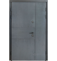 двері вхідні Булат Термо House 1200x2050x95 ліва модель 703/191, темний антрацит (0064)