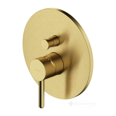 смеситель для ванны и душа скрытого монтажа Omnires Y brushed brass (Y1235BSB)