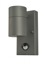 светильник настенный Azzardo Ulf grey + sensor (AZ4455)