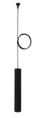 підвісний світильник Indeluz Dube, чорний, LED (GN 796B-L3110I-02)