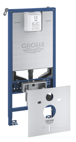 Інсталяційний комплект Grohe Rapid SlX 113×50x16,5 для підвісного унітазу (39598000)