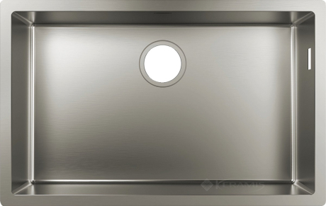 Кухонная мойка Hansgrohe S719-U660 71x45x19 нержавеющая сталь (43428800)