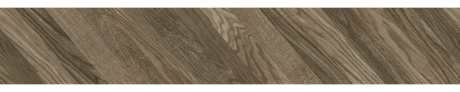 Плитка Terragres Wood Chevron 15x90 left коричневая (9L718)