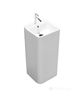 умывальник напольный Calani Frida 40x40x85,4 white (CAL-00501)