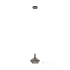 світильник стельовий Eglo Ponzano чорний нікель (97423)