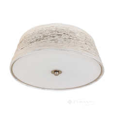 светильник потолочный Eglo Donado 39 см, белый, никель матовый (96464)