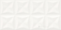плитка Opoczno Water Sparkles 29,7x60 origami white glossy structure