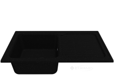 кухонна мийка Miraggio Orlean 86,1x49,6 чорна
