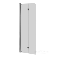 штора для ванни Roca Capital 115x140 безпечне прозоре скло, що складається (AM4111512M)