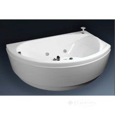 ванна акрилова WGT Rialto Lugano 170x86,5 правобічна + злив-перелив, панель, каркас