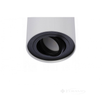 точечный светильник Azzardo Bross 1 white/black (AZ1436)