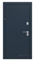 дверь входная Rodos Line 960x2050x96 графит/венге шоколадный (Lnz 001)